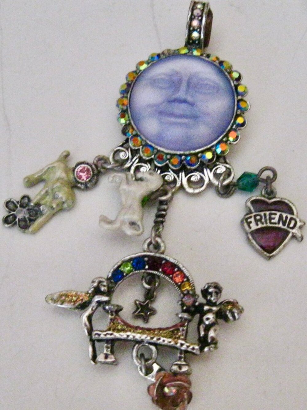 KIRKS FOLLY "OVER THE RAINBOW" MAGNETIC EMBLEM FOR KIRKS'S MAGNETIC NECKLACES